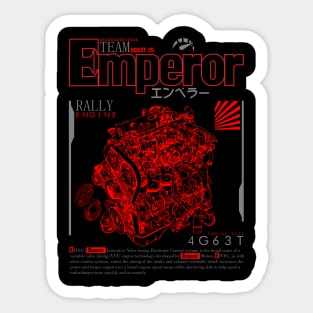 Team Emperor Sticker